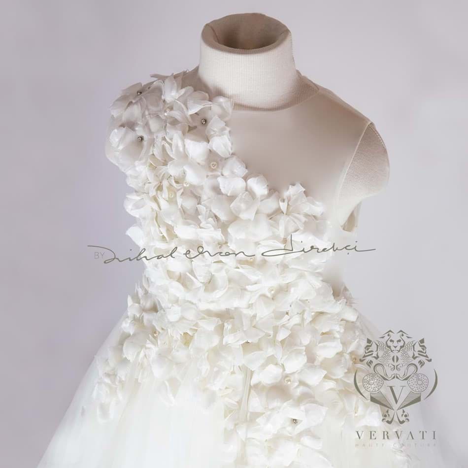 Picture of SİLK ORGANZA & LACE DRESS